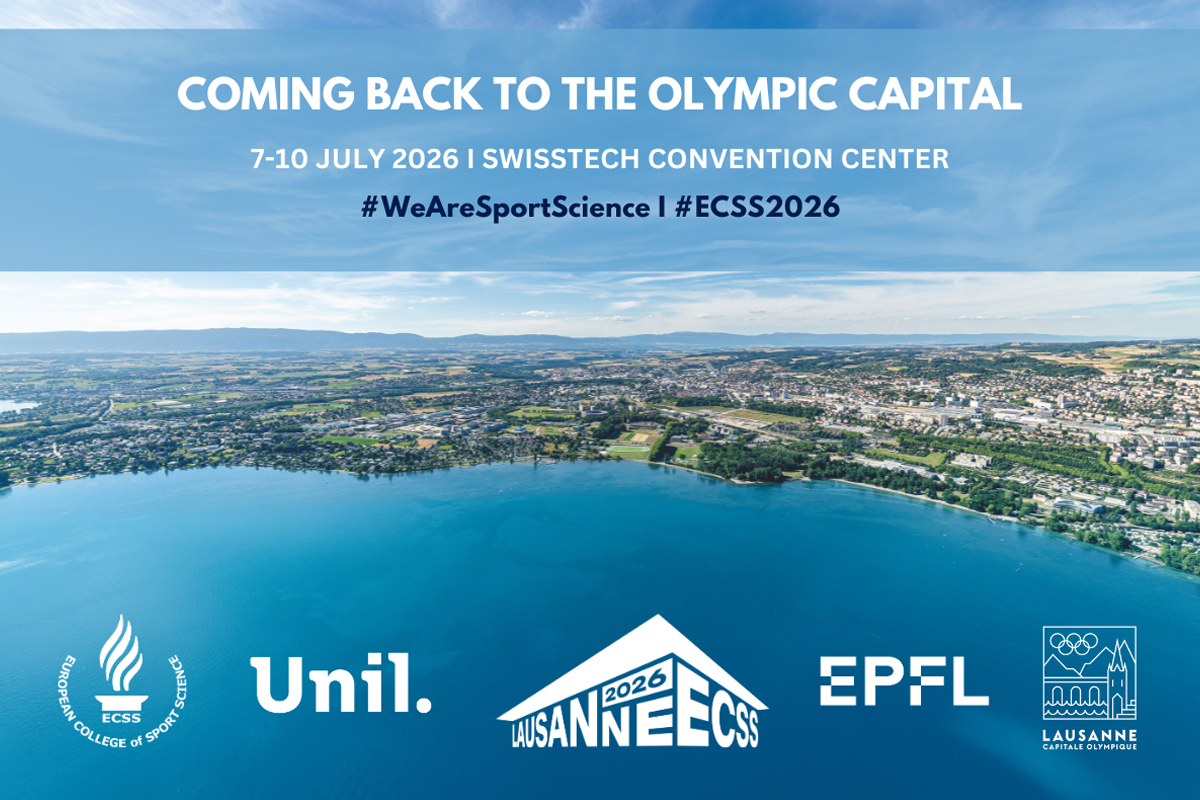 Lee más sobre el artículo 31st Annual Congress ECSS Lausanne 2026 (European College of Sport Science)